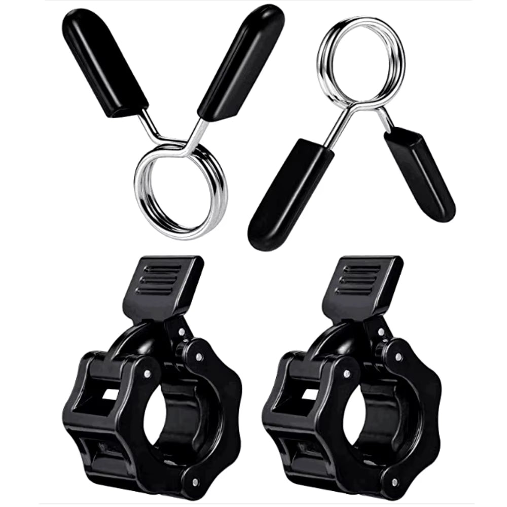 Colliers de serrage pour barre de musculation 28 mm 30 mm 25 mm, clips pour haltères, colliers de verrouillage pour barre de musculation, clips à ressort pour haltérophilie