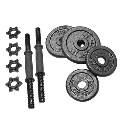 40 Lb Adjustable Cast Iron Dumbbell Set