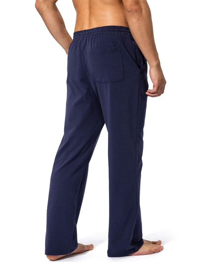 Men'S Cotton Yoga Sweatpants Athletic Casual Pants with Pockets