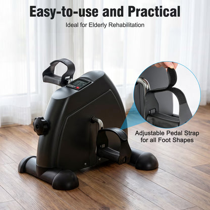 Desk Bike Pedal Exerciser, Mini Exercise Bike