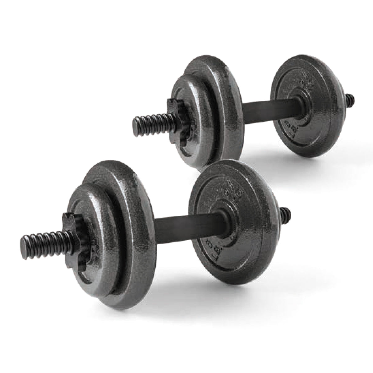 40 Lb Adjustable Cast Iron Dumbbell Set