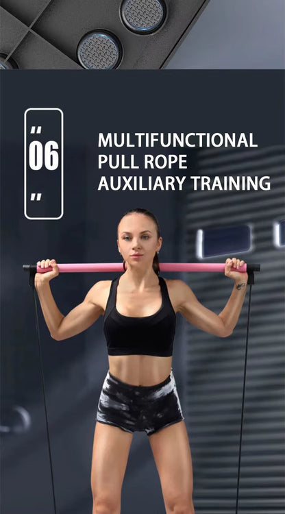Ensemble de planche de pompes multifonctionnelle portable avec poignées, équipement de fitness pliable pour l'entraînement des pectoraux, des abdominaux, des bras et du dos