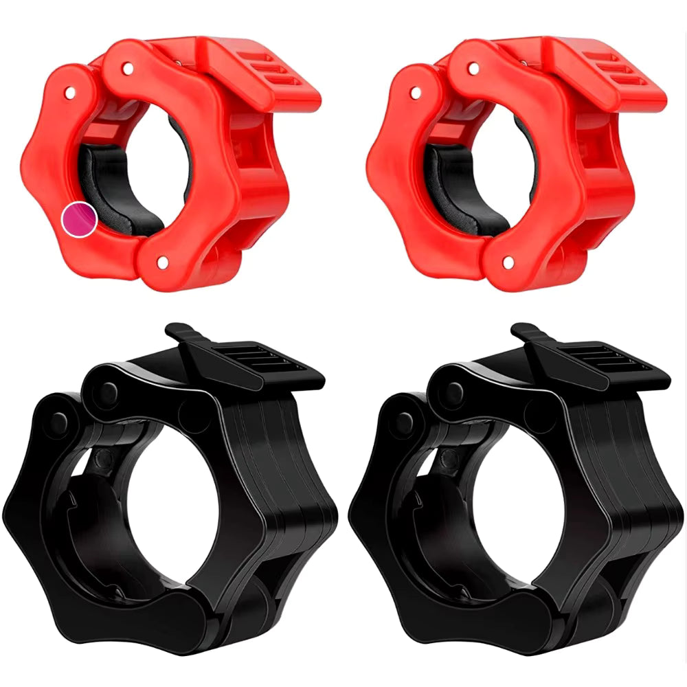 Colliers de serrage pour barre de musculation 28 mm 30 mm 25 mm, clips pour haltères, colliers de verrouillage pour barre de musculation, clips à ressort pour haltérophilie