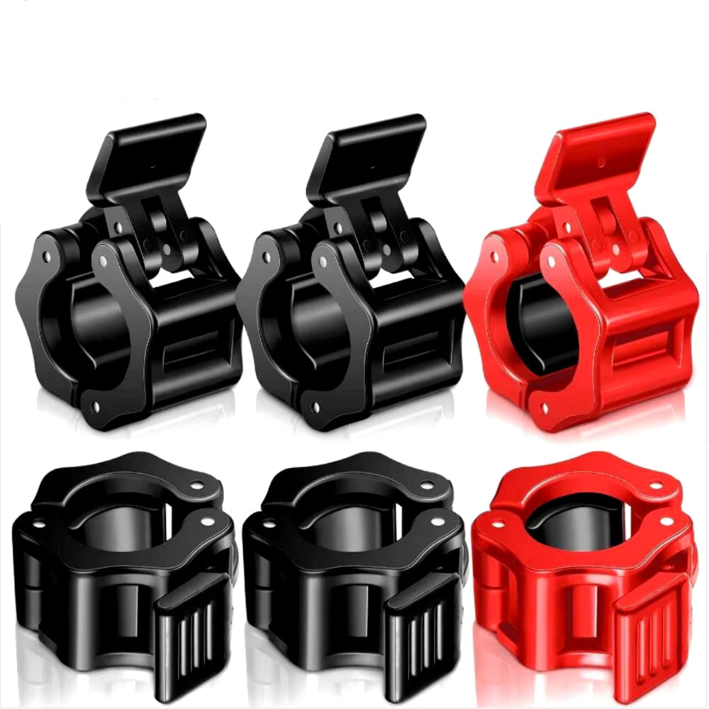Colliers de serrage pour barre de musculation 28 mm 30 mm 25 mm, clips pour haltères, colliers de verrouillage pour barre de musculation, clips à ressort pour haltérophilie