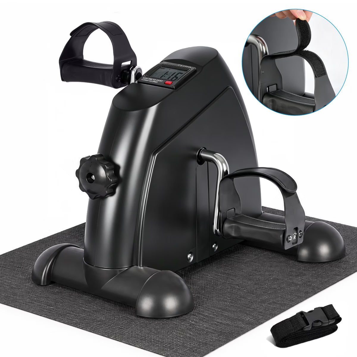 Desk Bike Pedal Exerciser, Mini Exercise Bike